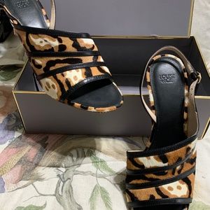 Louise et Cie Animal Print Stiletto Shoes New in Box (no tags) Size 10M